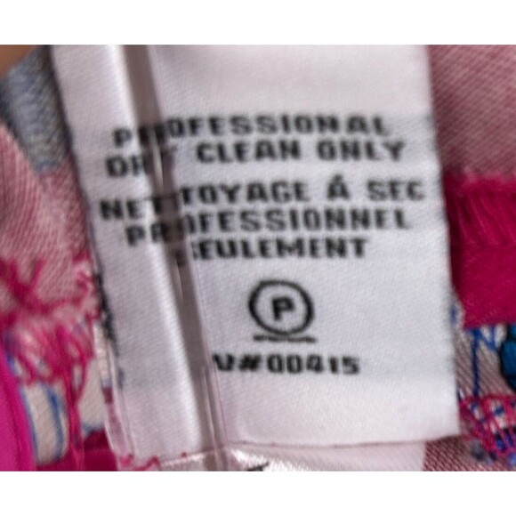 Diane von Furstenberg DVF Topanga Pink Floral Jacquard Fit & Flare Dress Women 2 - Picture 13 of 13